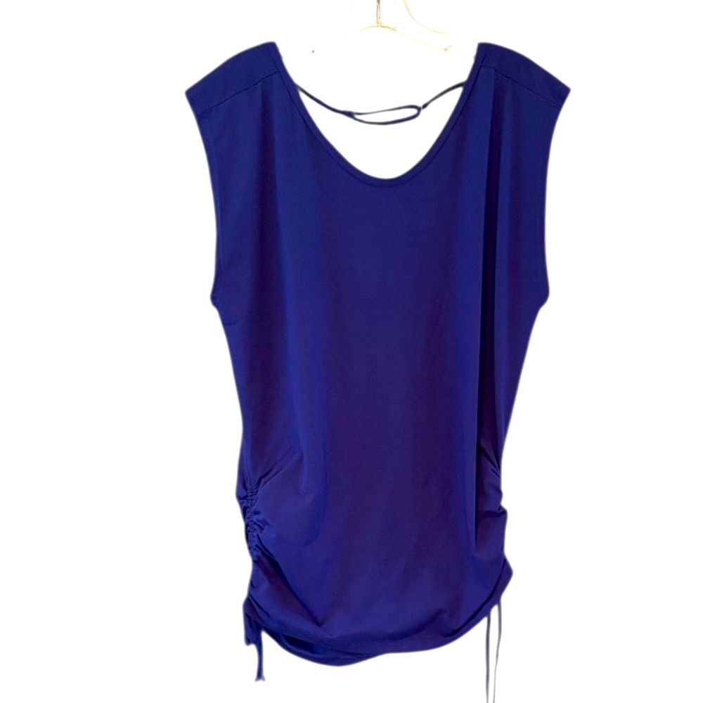 Vibrant Blue Active Top
